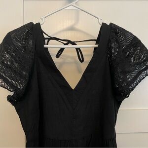 Black dress with elegant design perfect for any occasion